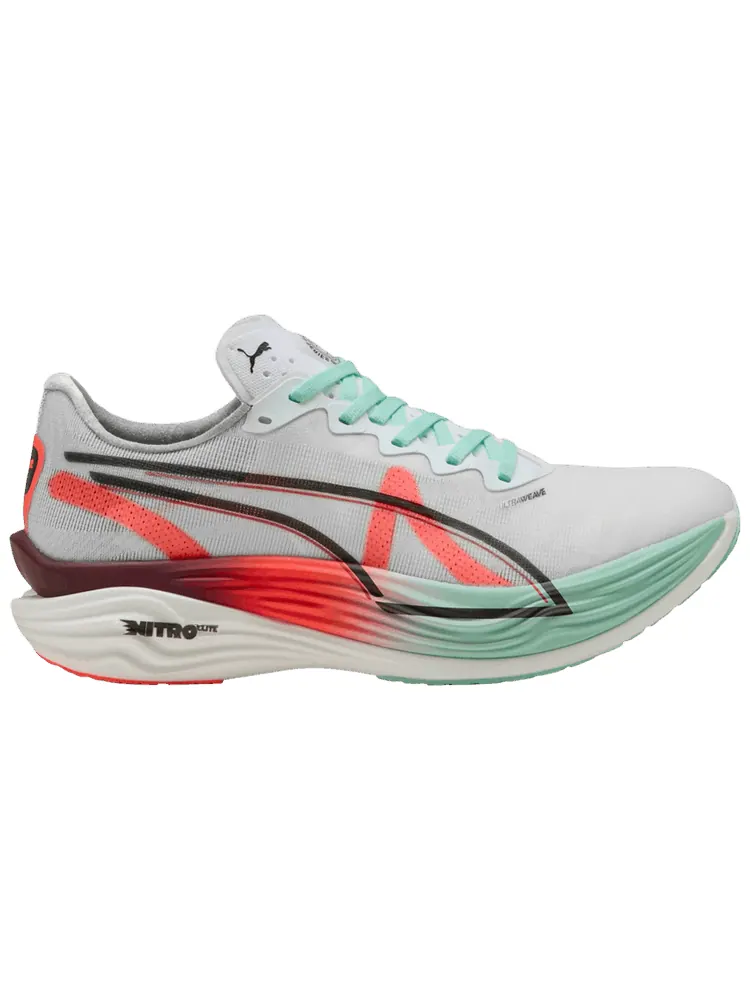 Кроссовки Puma HYROX x Deviate Nitro Elite 3 'Glowing Red Mint Melt' — изображение 1 из 1, белый
