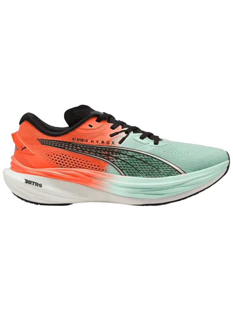 Кроссовки Puma HYROX x Deviate Nitro 3 'Glowing Red Mint Melt' — изображение 1 из 1, красный