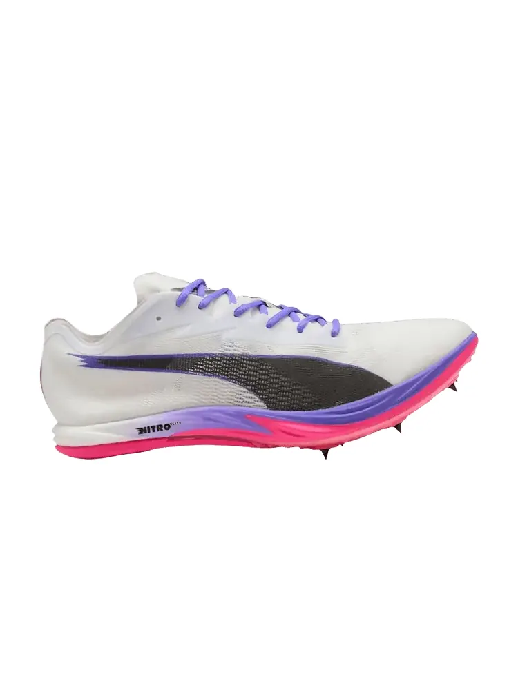 Кроссовки Puma evoSPEED Nitro Elite 3 Long Distance — изображение 1 из 1, белый розовый
