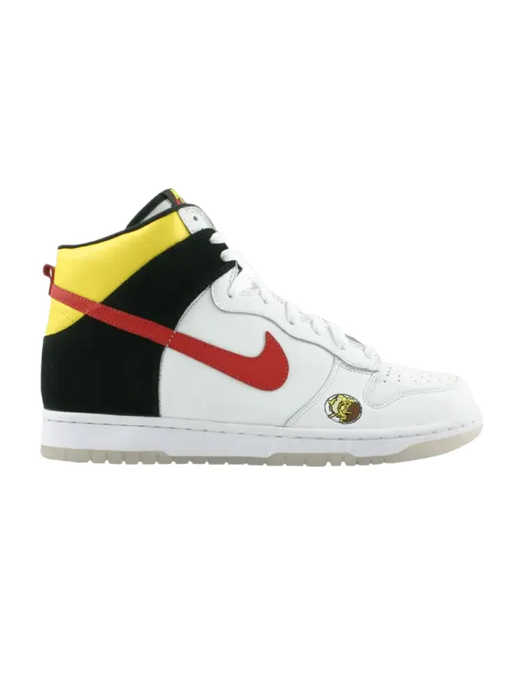 Кроссовки Nike Dunk High — изображение 1 из 1, белый