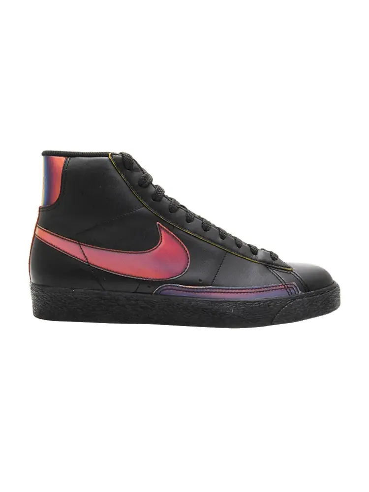 Кроссовки Nike Blazer Hi Premium — изображение 1 из 1, черный/черный красный