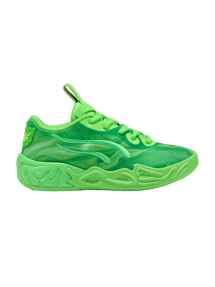 Кроссовки Puma MB.04 Lo Team Little Kid — изображение 1 из 1, зеленый