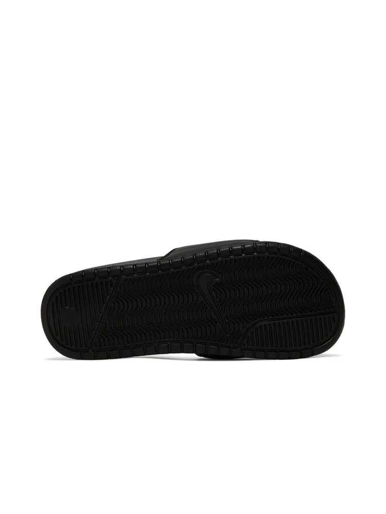 Кроссовки Nike Benassi Swoosh Slide 'Black White' — изображение 4 из 4, черный