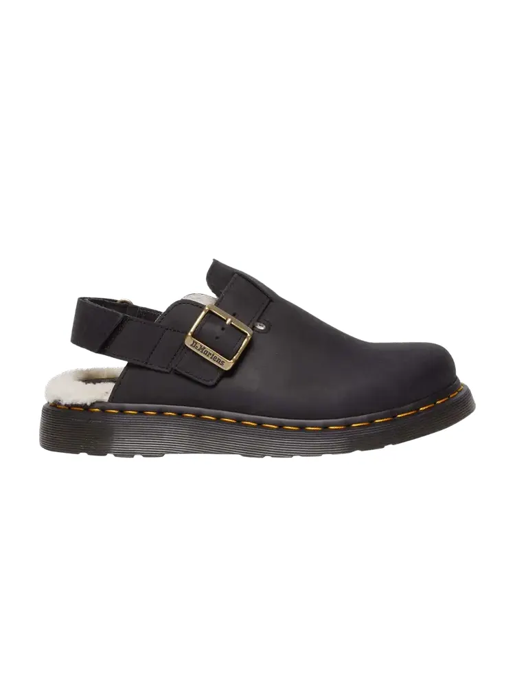 Мюли Dr. Martens Jorge 2 Faux Fur Lined Slingback Mule, кожаные