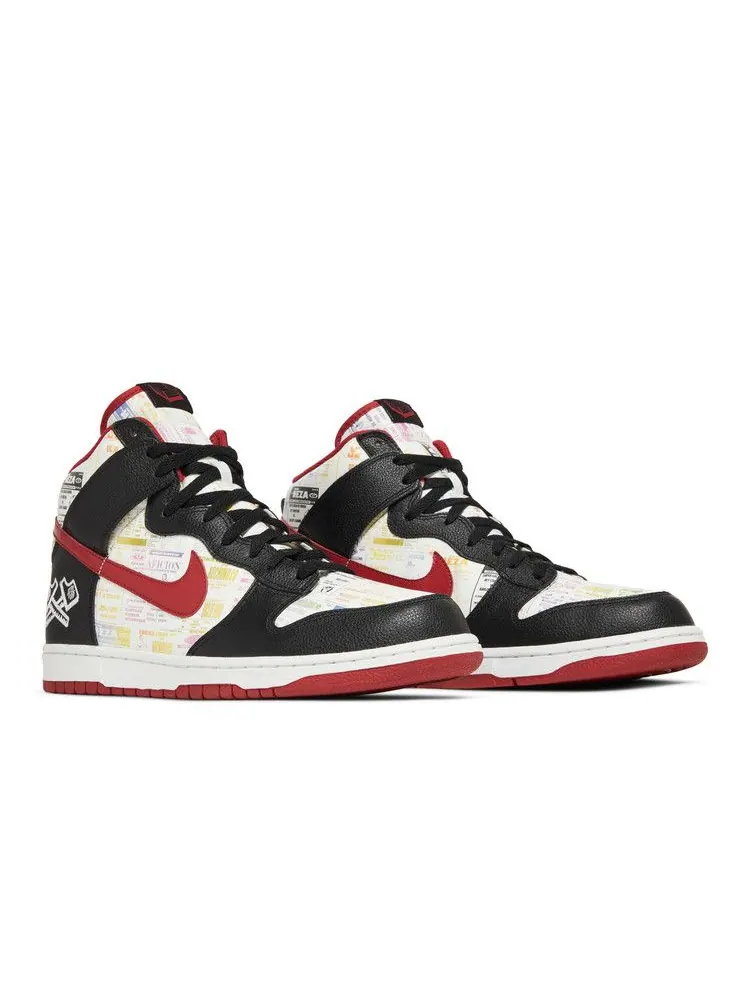 Кроссовки Nike Dunk High Premium, Lucha Libre — изображение 8 из 8, черный