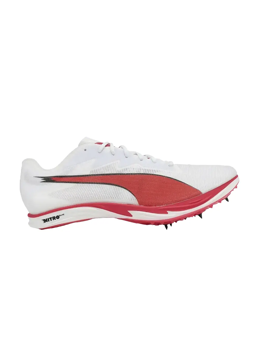 Кроссовки Puma Mid Distance Nitro Elite 3F — изображение 1 из 1, белый/красный