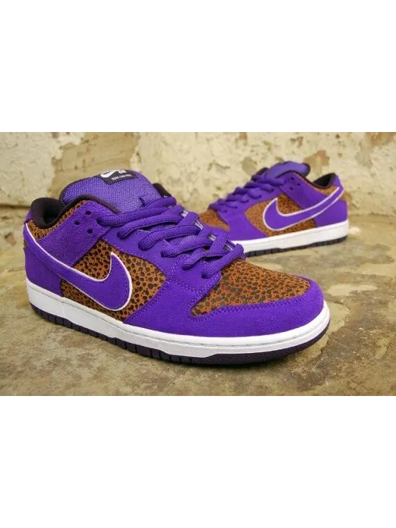 Кроссовки Nike Dunk Low Premium SB 'Kenny Powers' — изображение 2 из 4, фиолетовый