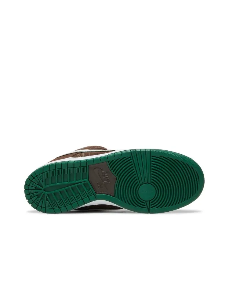 Кроссовки Nike SB Dunk Low Prm 'Coffee' — изображение 4 из 4, коричневый