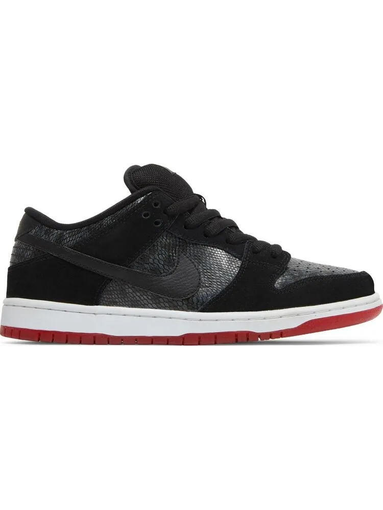 Кроссовки Nike Dunk Low Premium SB 'Snakeskin' — изображение 1 из 8, черный