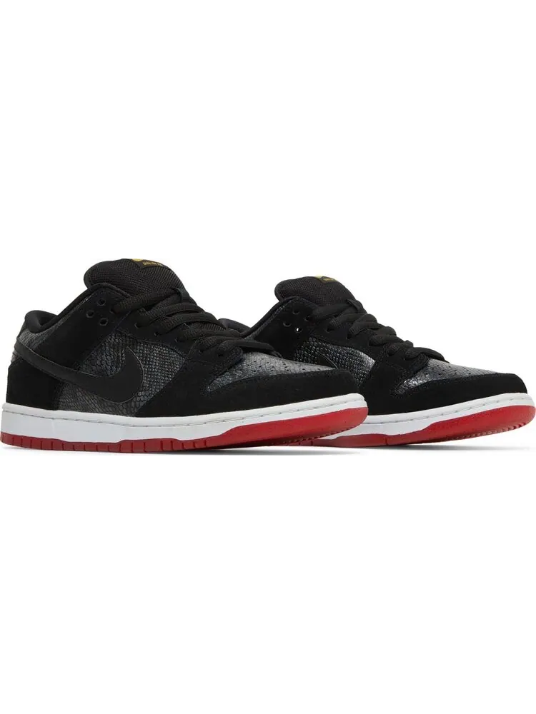 Кроссовки Nike Dunk Low Premium SB 'Snakeskin' — изображение 8 из 8, черный