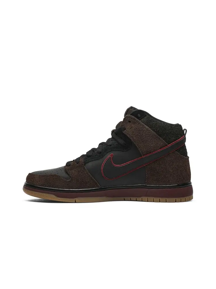 Кроссовки Nike Dunk High Premium SB 'Slayer' — изображение 3 из 4, черный