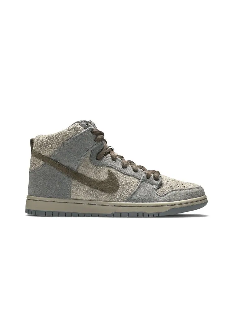 Кроссовки Nike Dunk High Premium SB 'Tauntaun' — изображение 1 из 4, серый