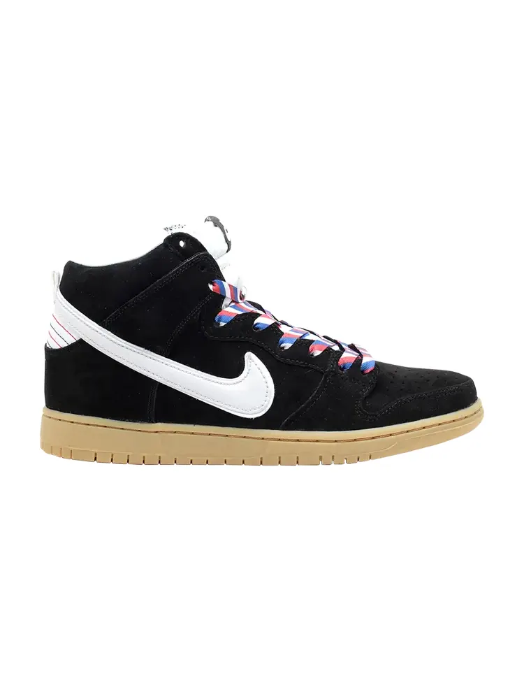 Кроссовки Nike Dunk High Premium SB 'Barbershop' — изображение 1 из 1, черный