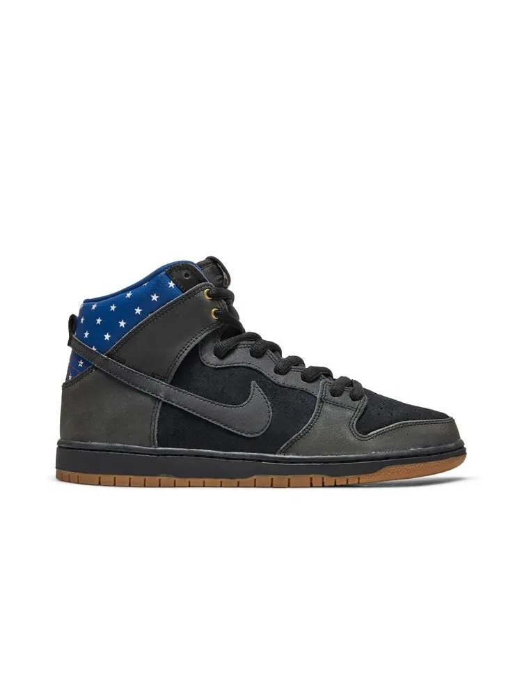 Кроссовки Nike Dunk High Premium SB 'Stars' — изображение 1 из 4, черный