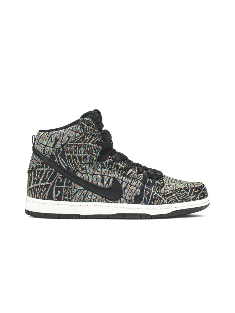 Кроссовки Nike SB Dunk High Premium 'Psychedelic' — изображение 1 из 4, черный