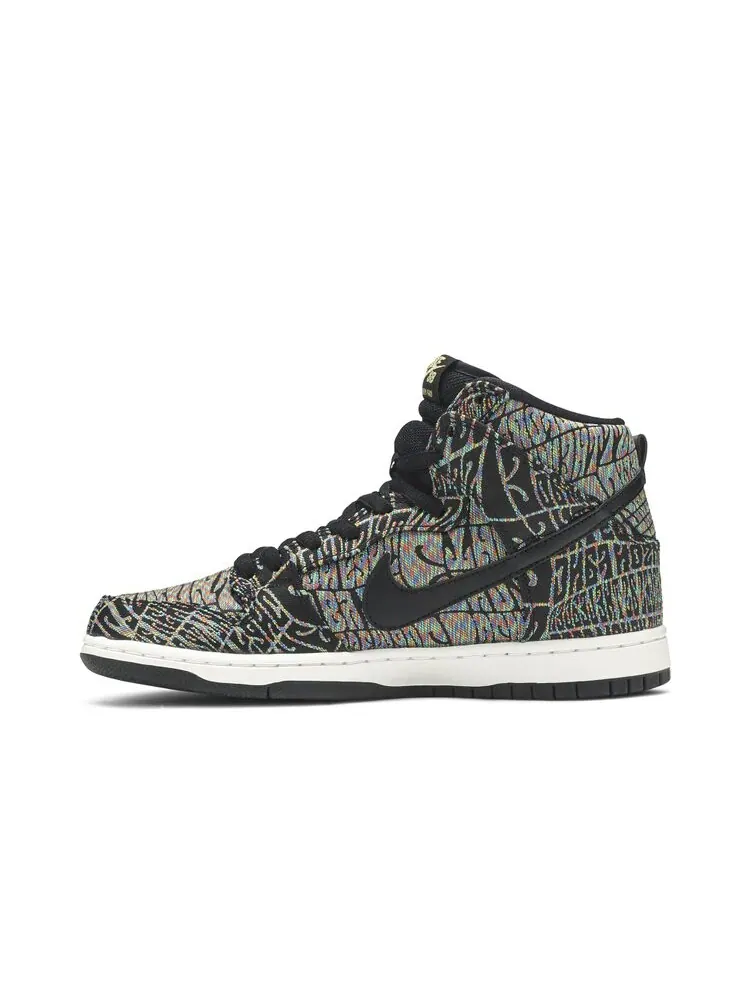 Кроссовки Nike SB Dunk High Premium 'Psychedelic' — изображение 3 из 4, черный