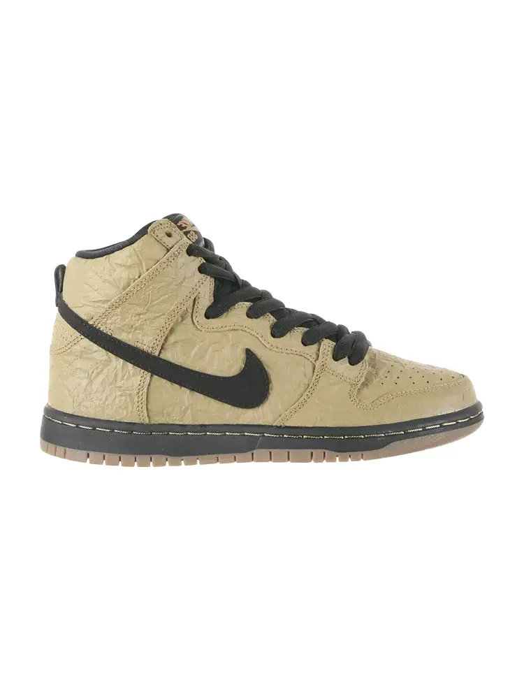 Кроссовки Nike SB Dunk High 'Brown Paper Bag' — изображение 1 из 4, коричневый