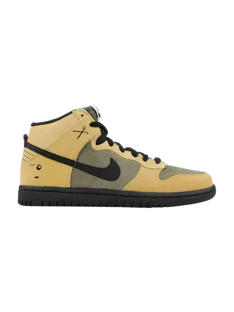 Кроссовки Nike Dunk High Premium SB 'Chrome Ball' — изображение 1 из 4, загар