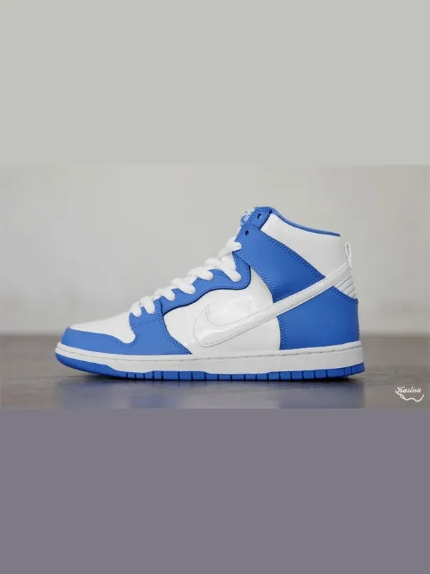 Кроссовки Nike Dunk High Premium SB 'Rivalry' — изображение 3 из 4, синий