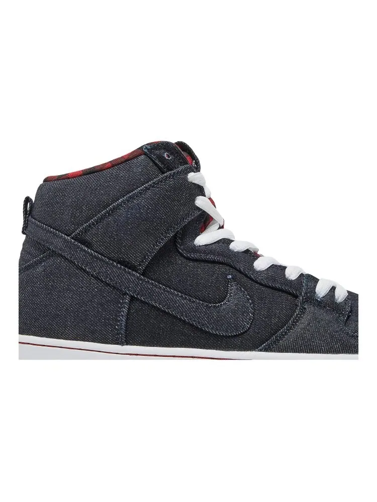 Кроссовки Nike Dunk High Premium SB 'Lumberjack' — изображение 2 из 4, синий
