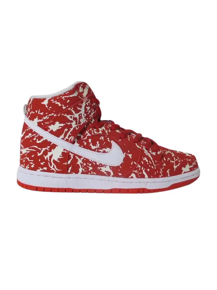 Кроссовки Nike SB Dunk High PRM 'Raw Meat' — изображение 1 из 4, красный