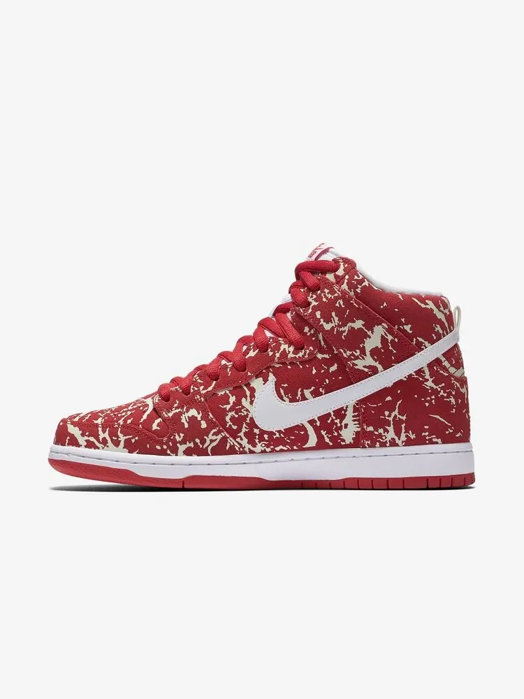 Кроссовки Nike SB Dunk High PRM 'Raw Meat' — изображение 3 из 4, красный