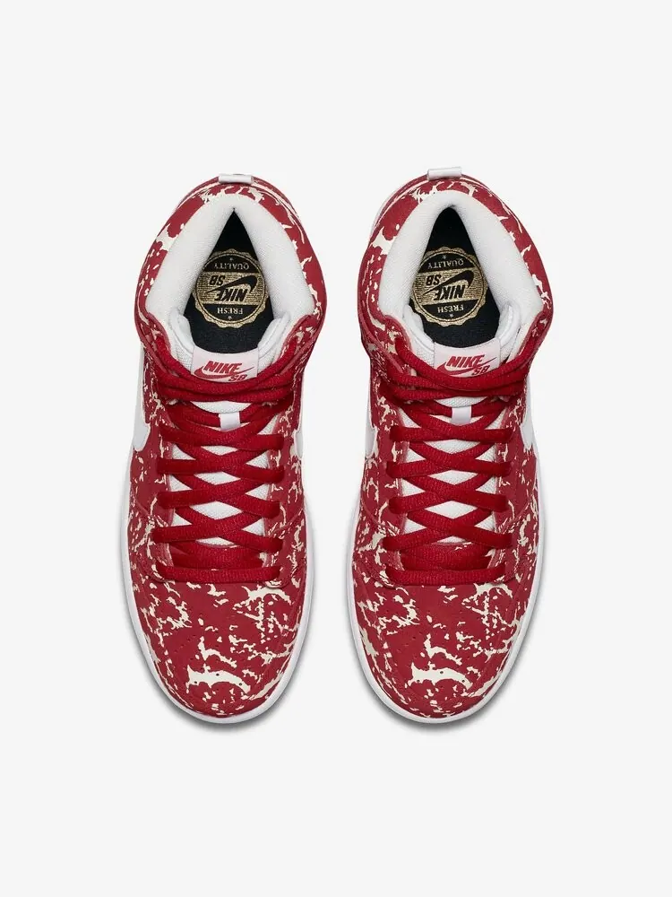 Кроссовки Nike SB Dunk High PRM 'Raw Meat' — изображение 4 из 4, красный