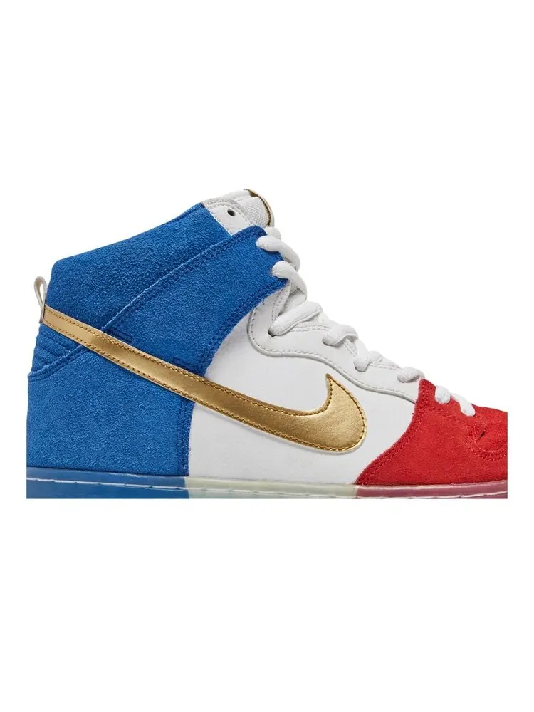 Кроссовки Nike SB Dunk High 'Trico' — изображение 2 из 4, белый