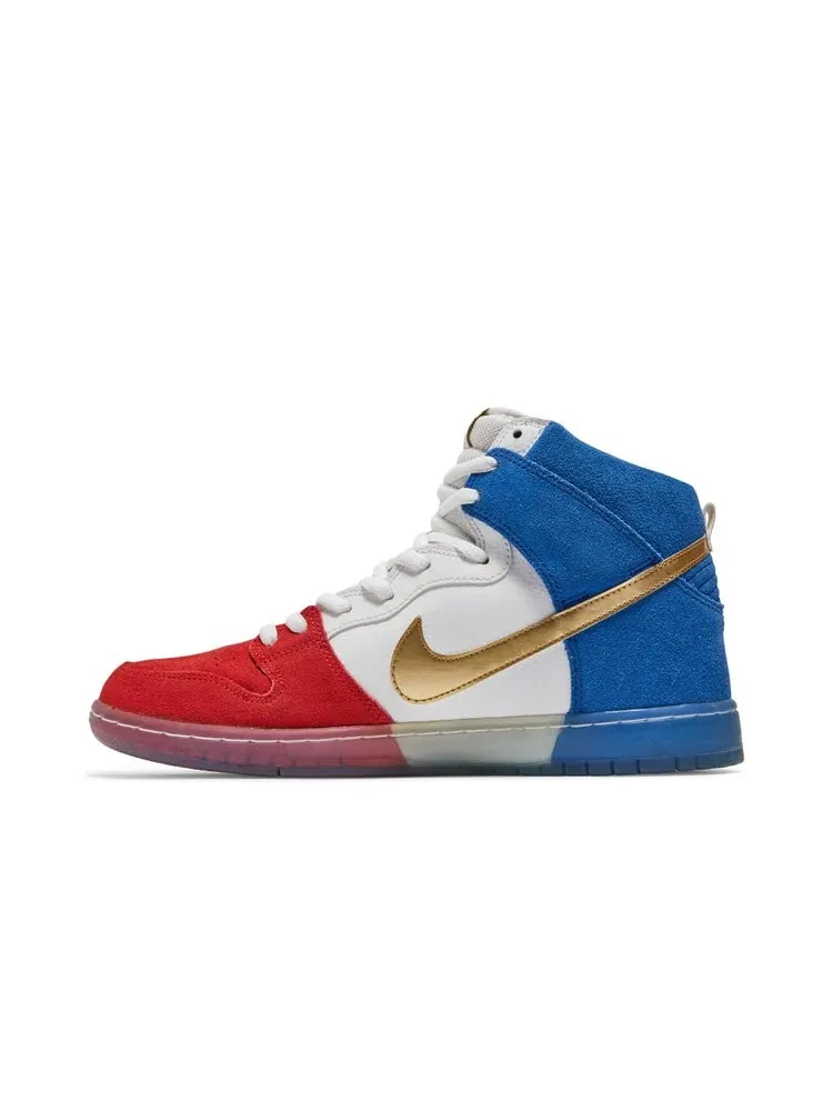Кроссовки Nike SB Dunk High 'Trico' — изображение 3 из 4, белый
