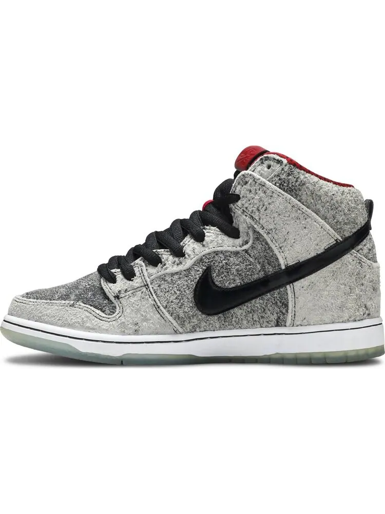 Кроссовки Nike Dunk High Premium SB 'Salt Stain' — изображение 3 из 8, черный