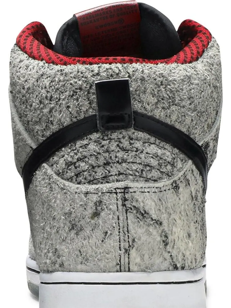 Кроссовки Nike Dunk High Premium SB 'Salt Stain' — изображение 7 из 8, черный