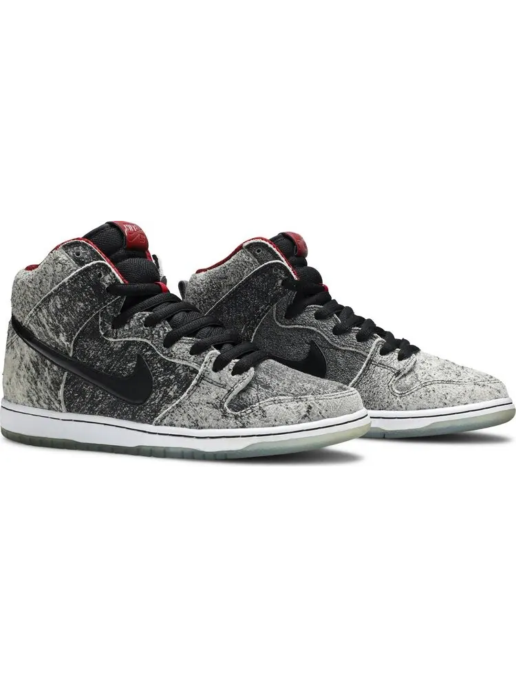 Кроссовки Nike Dunk High Premium SB 'Salt Stain' — изображение 8 из 8, черный