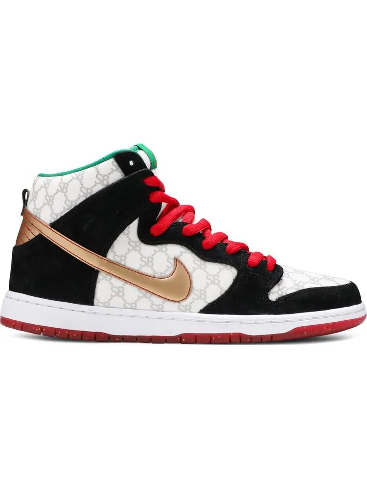 Кроссовки Nike Black Sheep x Dunk High SB 'Paid In Full' — изображение 1 из 8, белый