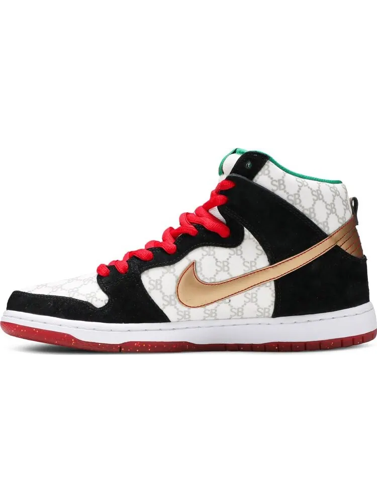 Кроссовки Nike Black Sheep x Dunk High SB 'Paid In Full' — изображение 3 из 8, белый