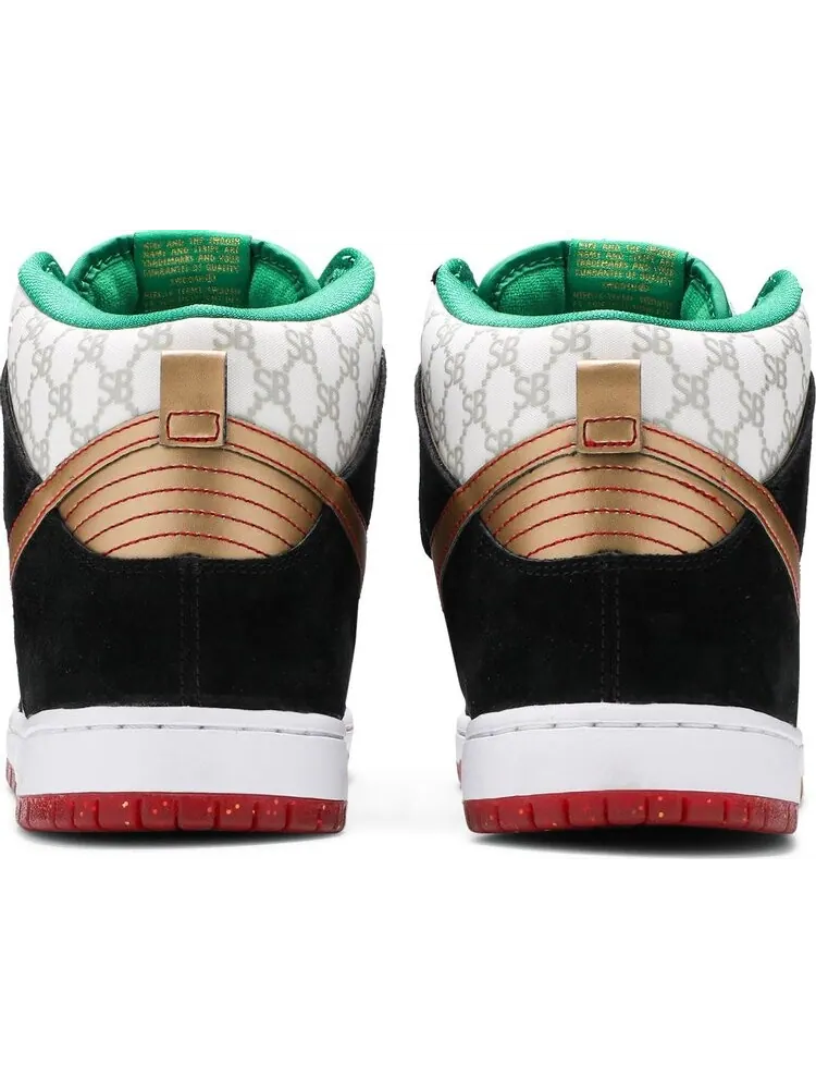 Кроссовки Nike Black Sheep x Dunk High SB 'Paid In Full' — изображение 6 из 8, белый