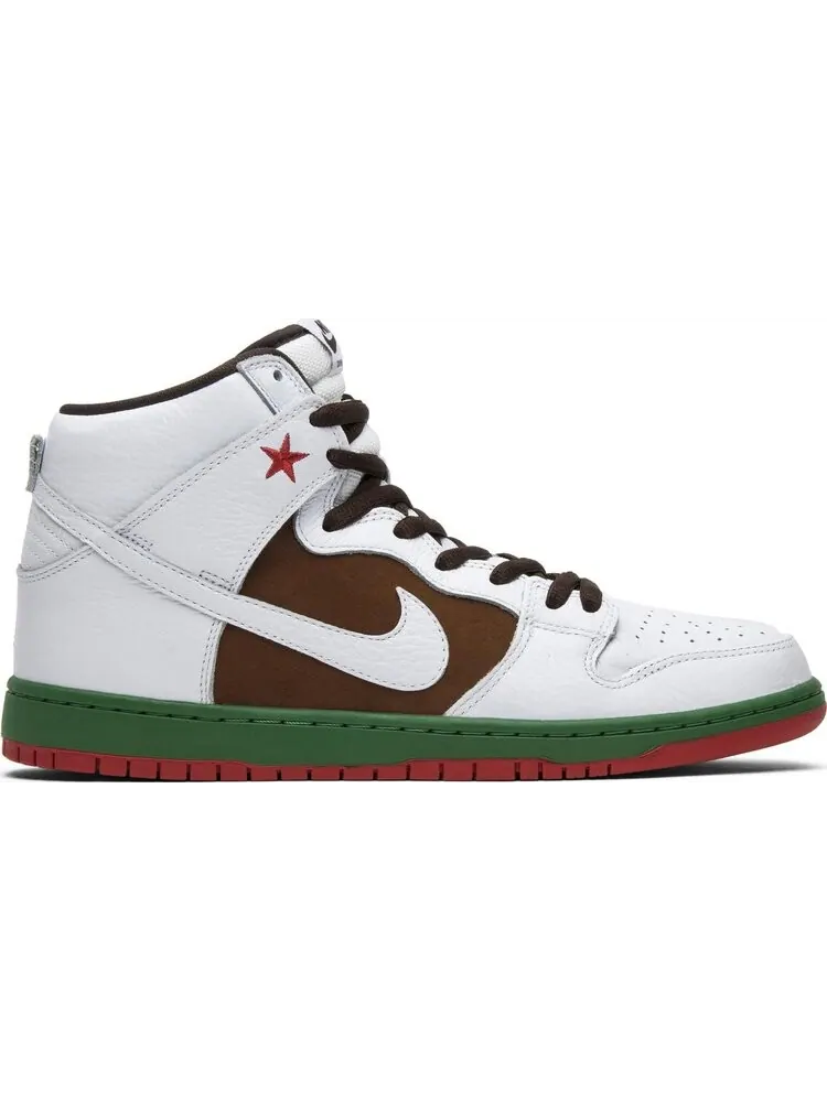 Кроссовки Nike Dunk High SB 'Cali' — изображение 1 из 8, белый