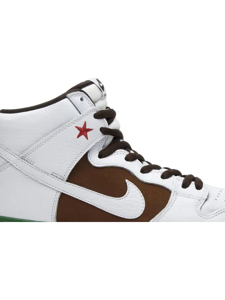 Кроссовки Nike Dunk High SB 'Cali' — изображение 2 из 8, белый