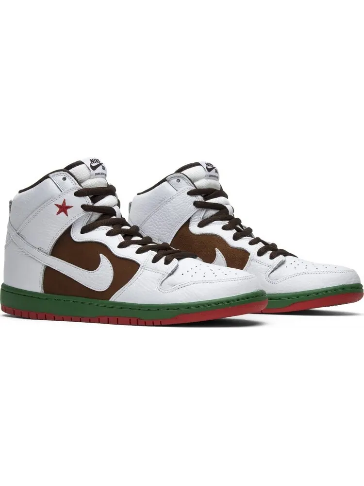 Кроссовки Nike Dunk High SB 'Cali' — изображение 8 из 8, белый