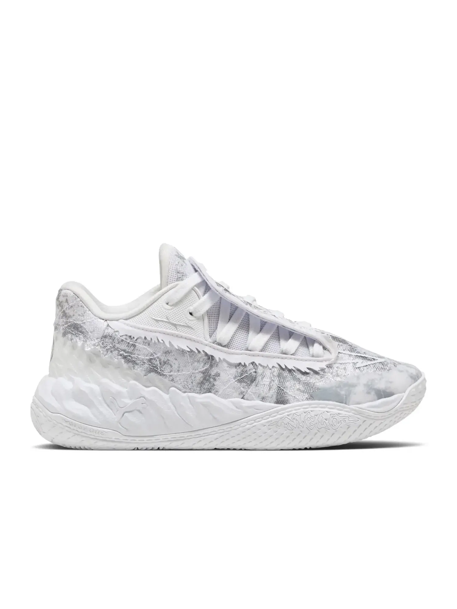 Кроссовки Puma MB.05 Lo Team Big Kid — изображение 1 из 1, белый/серый