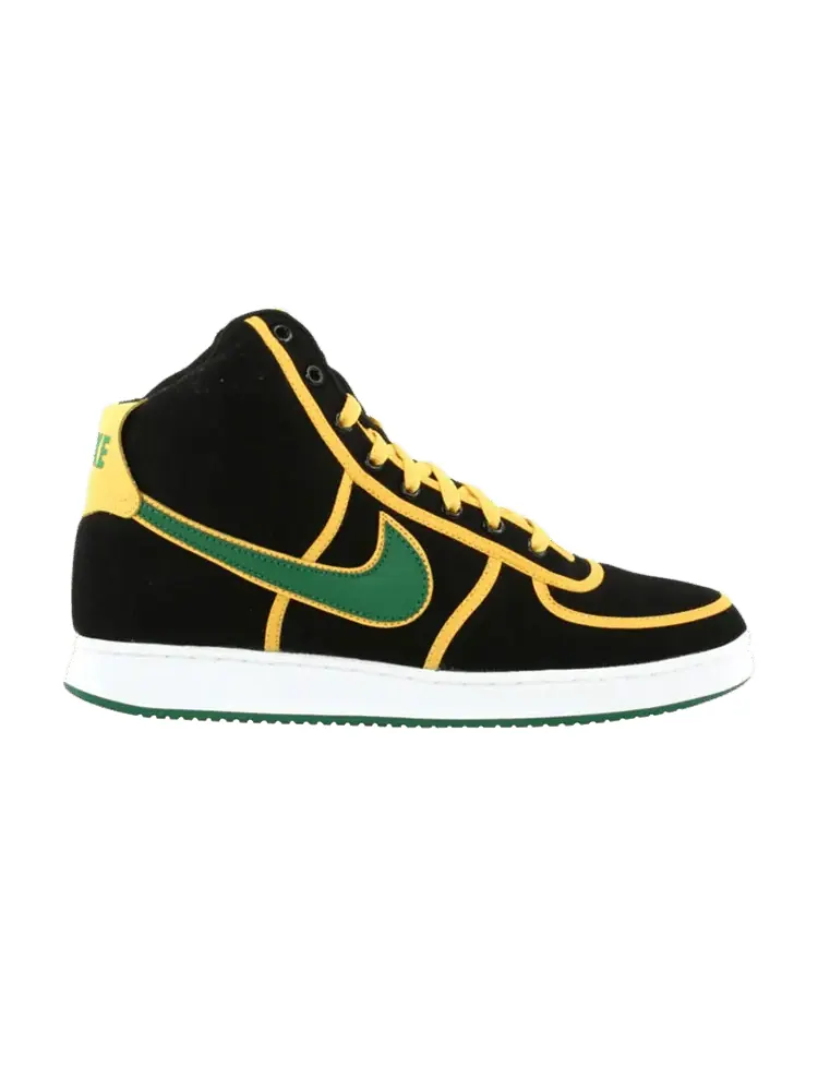 Кроссовки Nike Vandal Canvas — изображение 1 из 1, черный/зеленый-белый