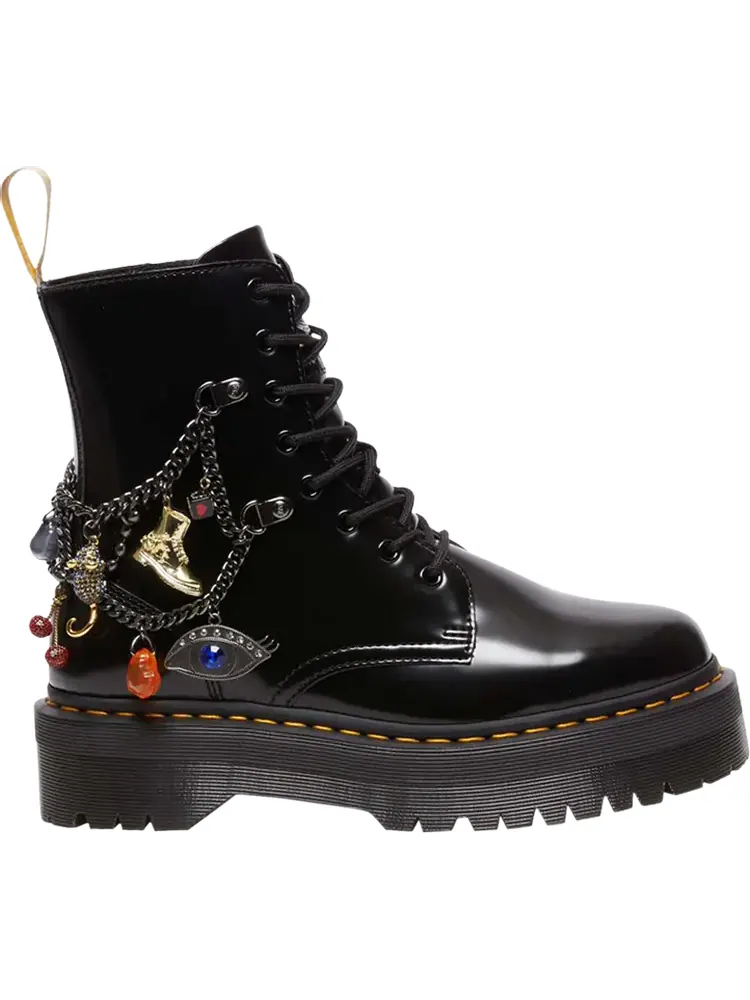 Ботинки Dr. Martens х Marc Jacobs x Wmns Jadon Smooth Leather Platform Boot 'Black' — изображение 1 из 1, черный