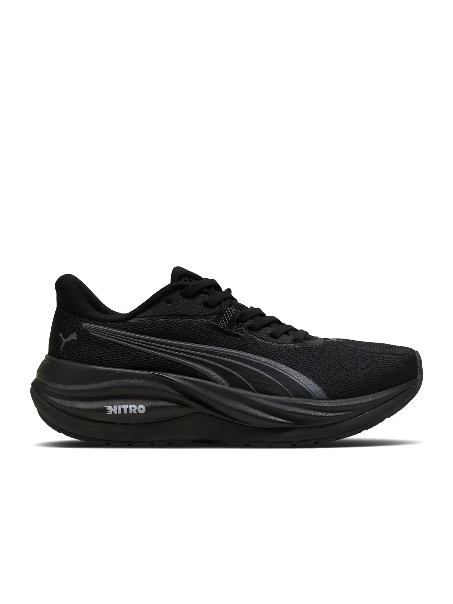 Кроссовки Puma Electrify Nitro 5 Big Kid — изображение 1 из 1, черный/серый/серебристый