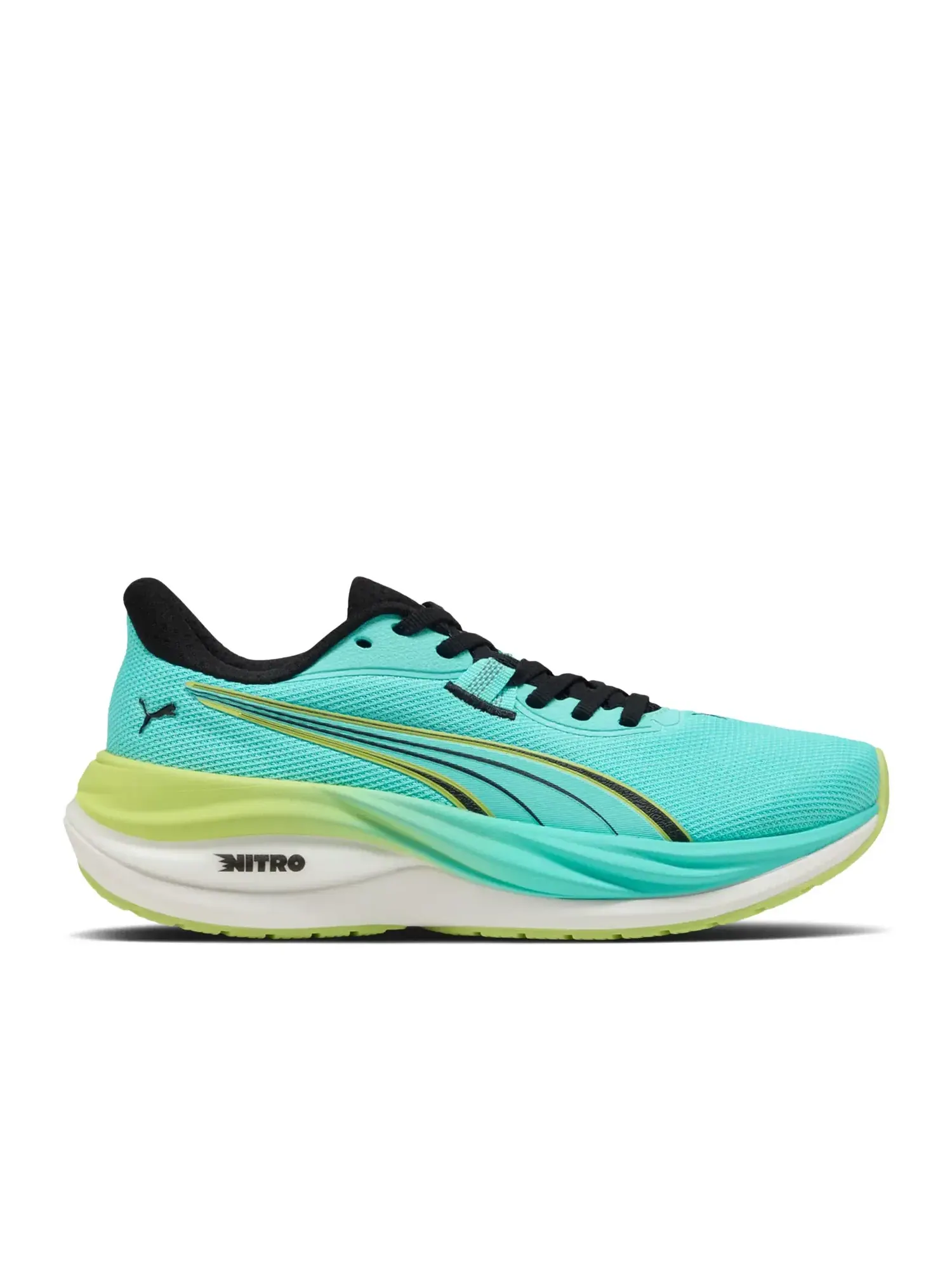 Кроссовки Puma Electrify Nitro 5 Big Kid — изображение 1 из 1, черный//белый