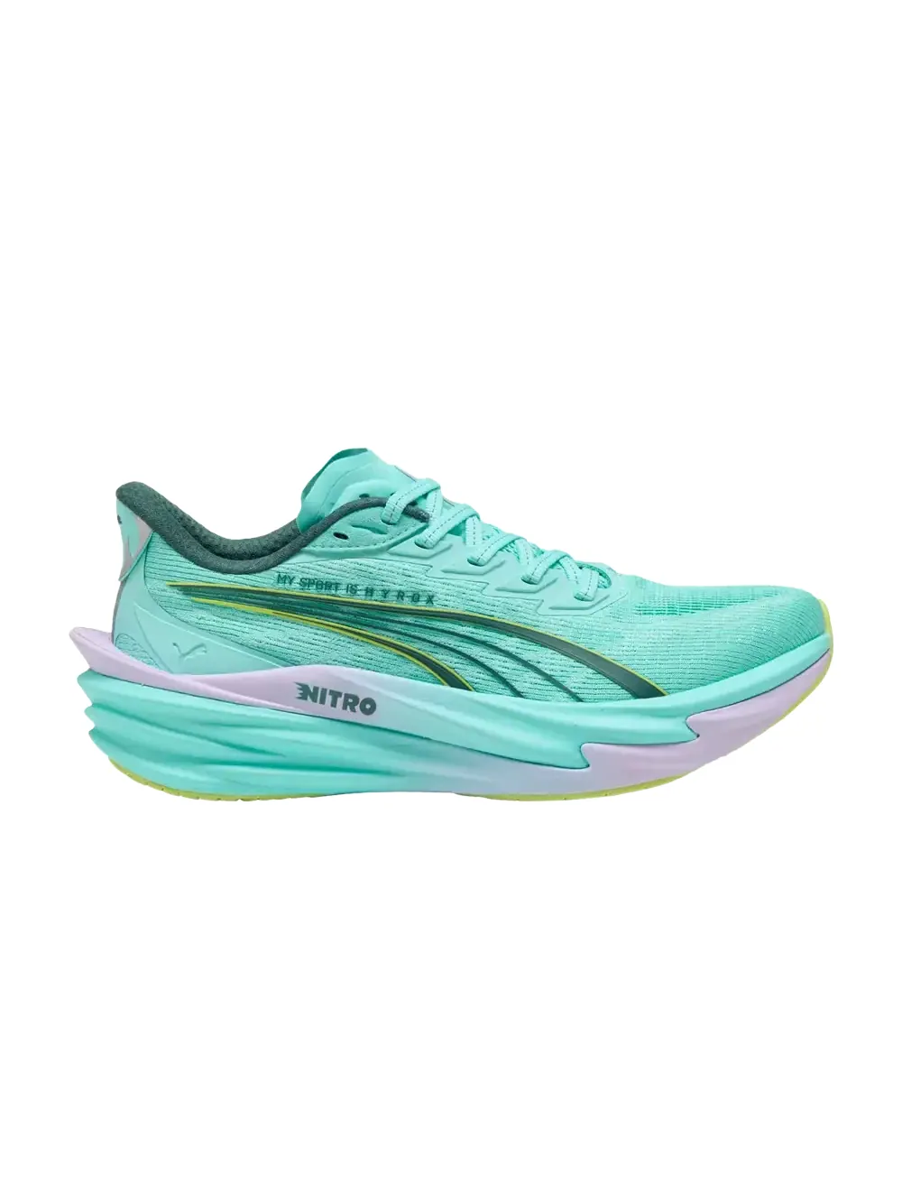 Кроссовки Hyrox x Puma Wmns Deviate Nitro 4 — изображение 1 из 1, мятный, лавандовый