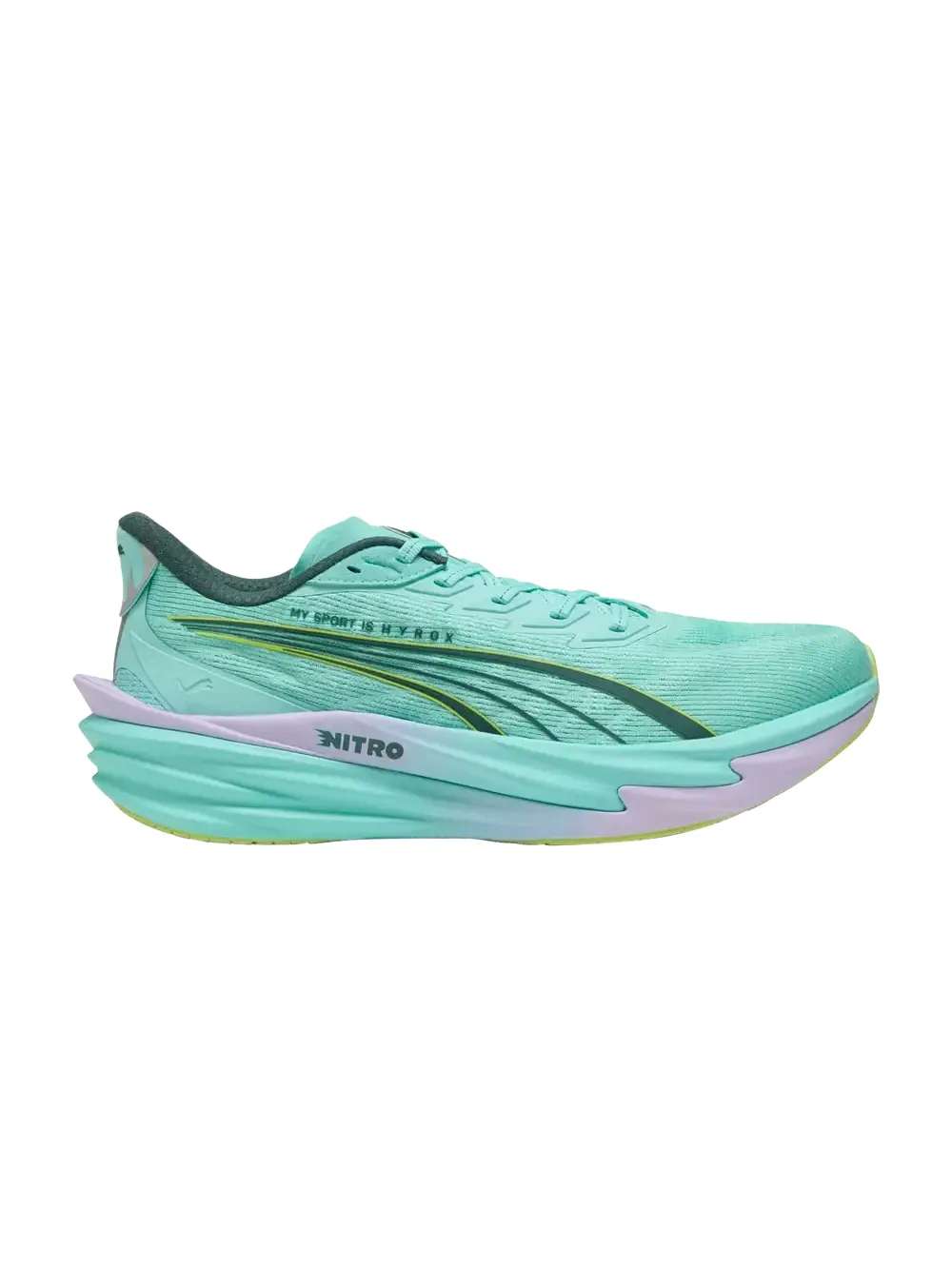Кроссовки Hyrox x Puma Deviate Nitro 4 — изображение 1 из 1, мятный, лавандовый
