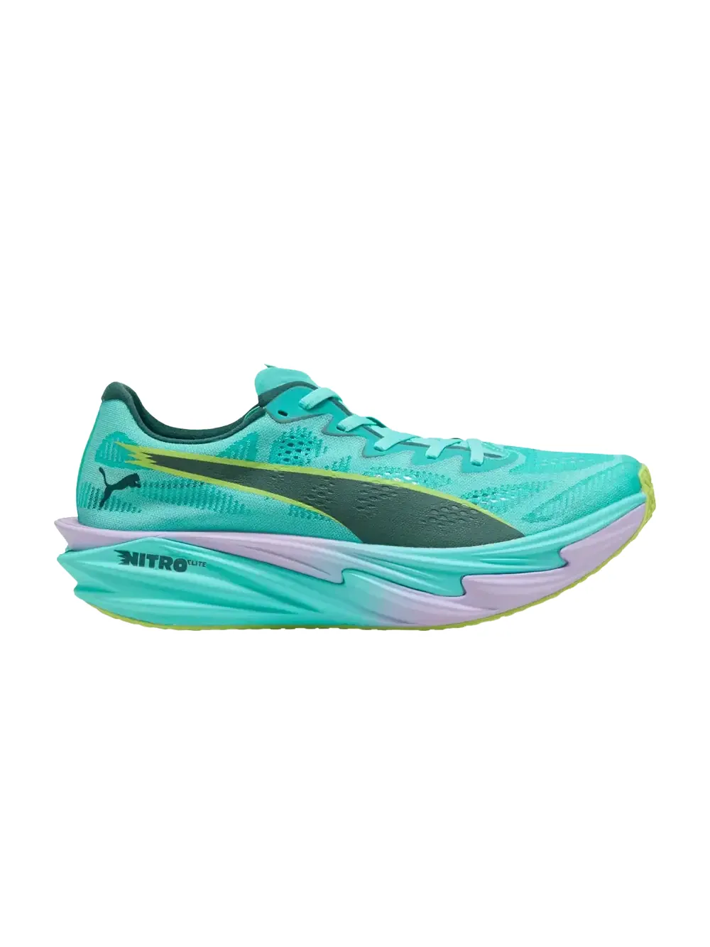 Кроссовки Hyrox x Puma Deviate Nitro Elite 4 — изображение 1 из 1, мятный, лавандовый