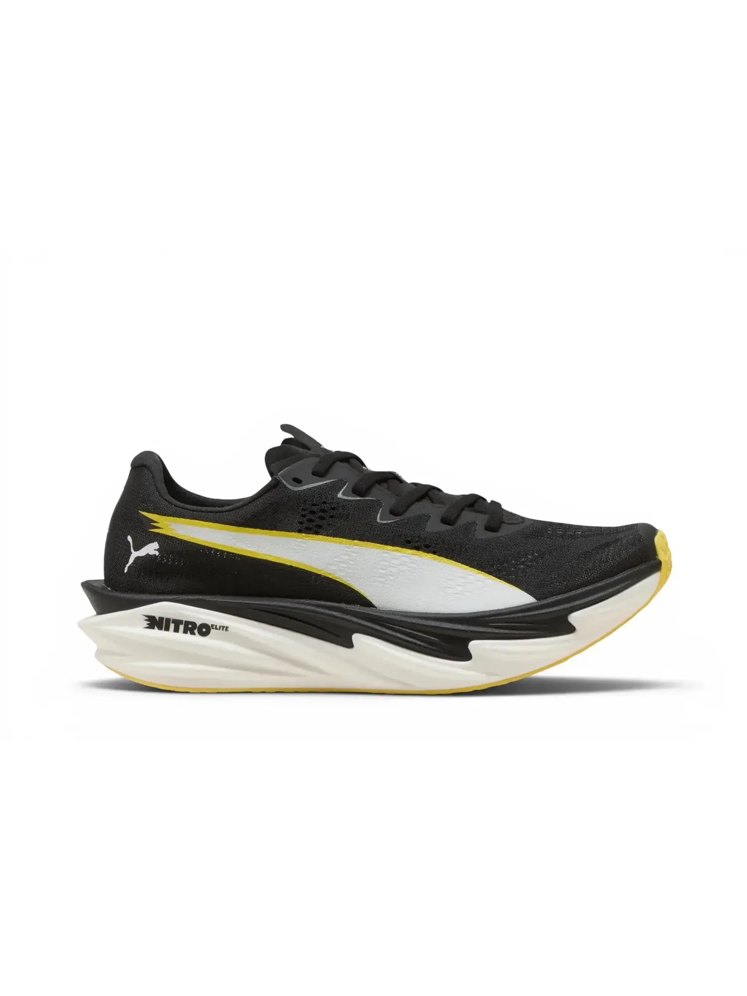 Кроссовки Hyrox x Puma Deviate Nitro Elite 4 — изображение 1 из 1, черный/желтый