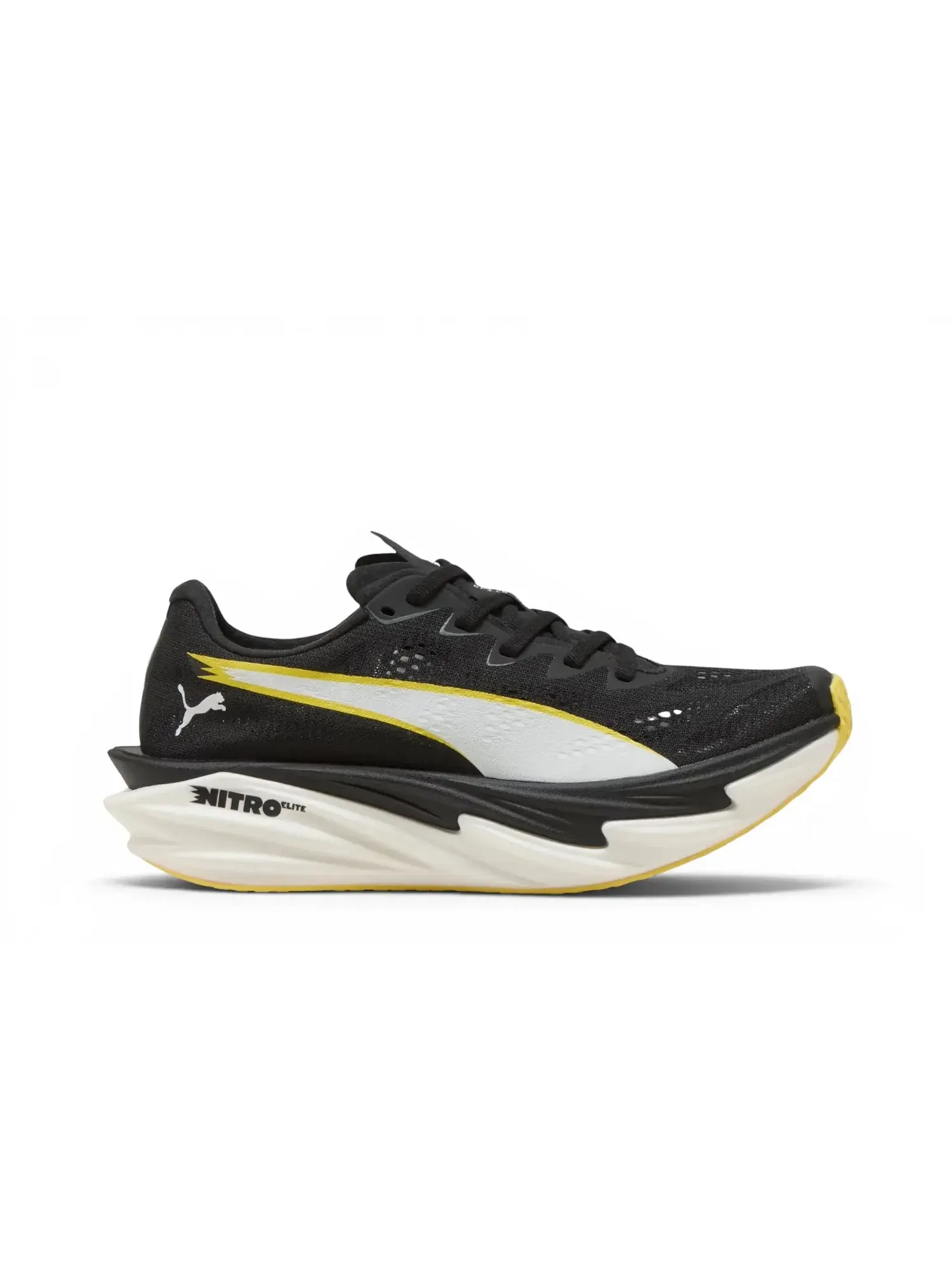 Кроссовки Hyrox x Puma Wmns Deviate Nitro Elite 4 — изображение 1 из 1, черный/желтый