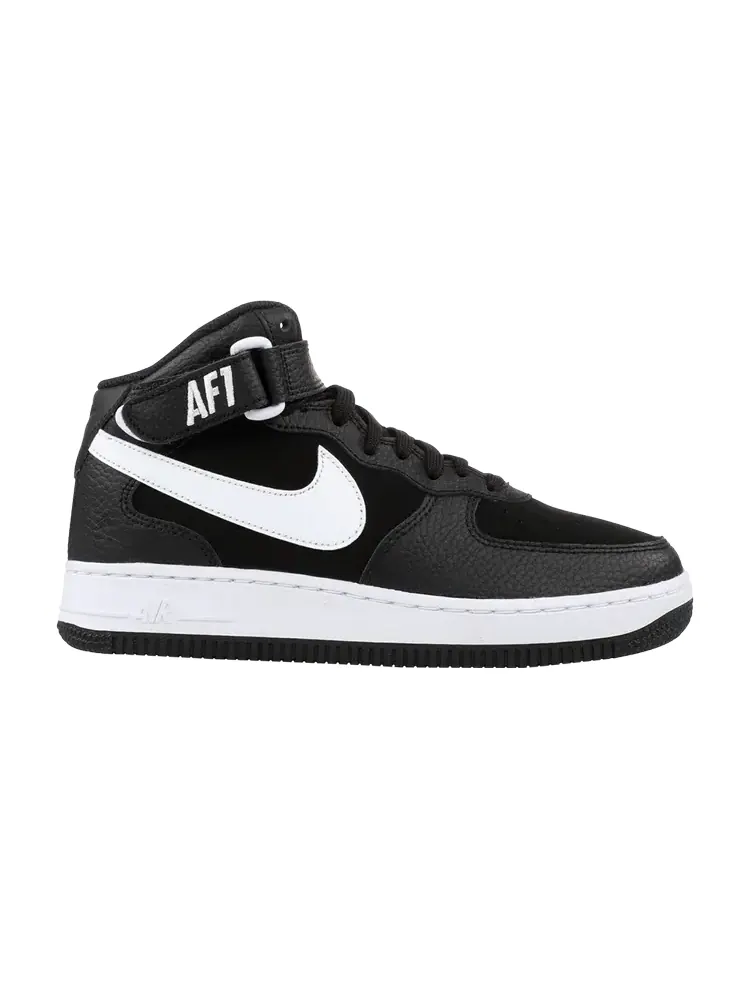 Кроссовки Nike Air Force 1 Mid GS — изображение 1 из 1, черный