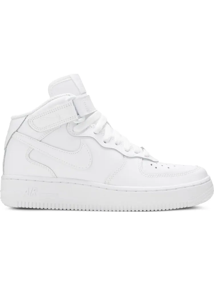 Кроссовки Nike Air Force 1 Mid '06 GS 'White' — изображение 1 из 8, белый